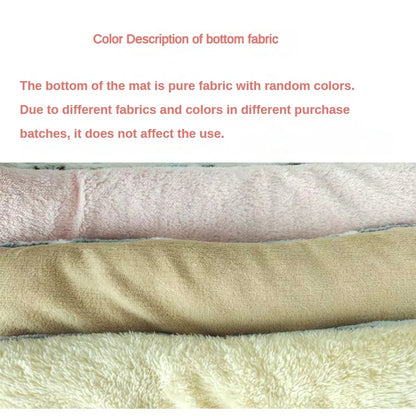 Soft Cat Bed Mats Short Plush Pet Sleeping Bed Mats for Cats Small Dogs Cute Pet Pad Blanket Warm Kitten Cushion Cat Accessories