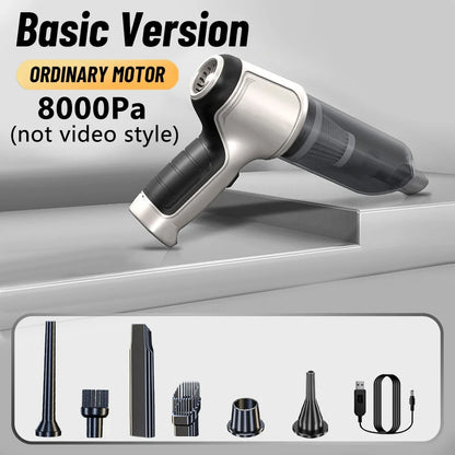 Bestseller 4500pa Handheld Vehicle Vacuum Cleaner Strong Suction Handheld Portable Auto Vacuum Home&Car