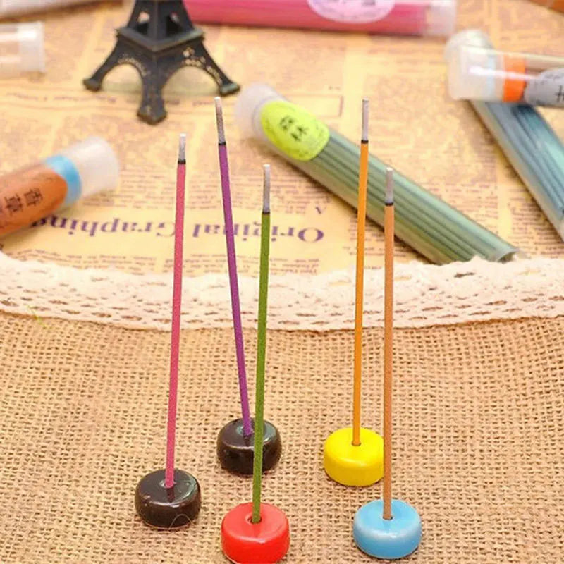 60sticks Thread Incense Lavender Sandalwood Aromatherapy Purifying Air Chinese Style Joss-stick Burning Incense Stick Meditation