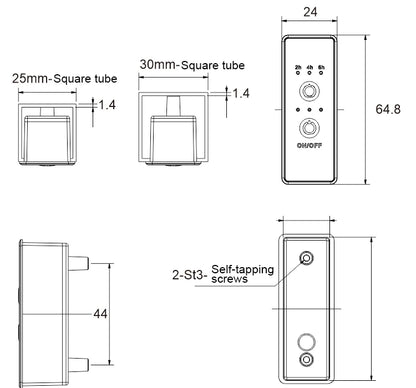 Bath Towel Rack Dryer Electric Thermostat Heater for Bathroom Towel Rail Bathroom Accessories