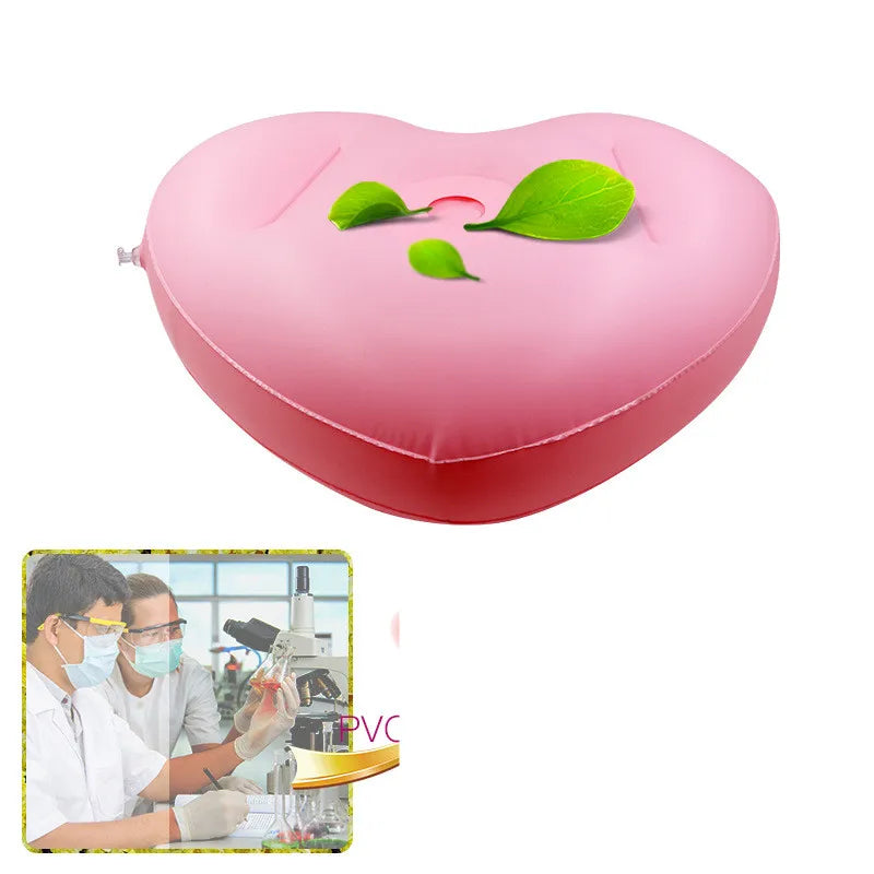 Heart Shaped Inflatable Sex Furniture Dildo Base Erotic Chair Adult Products Love Position Seat Unisex Sex Toys for Women Men 18