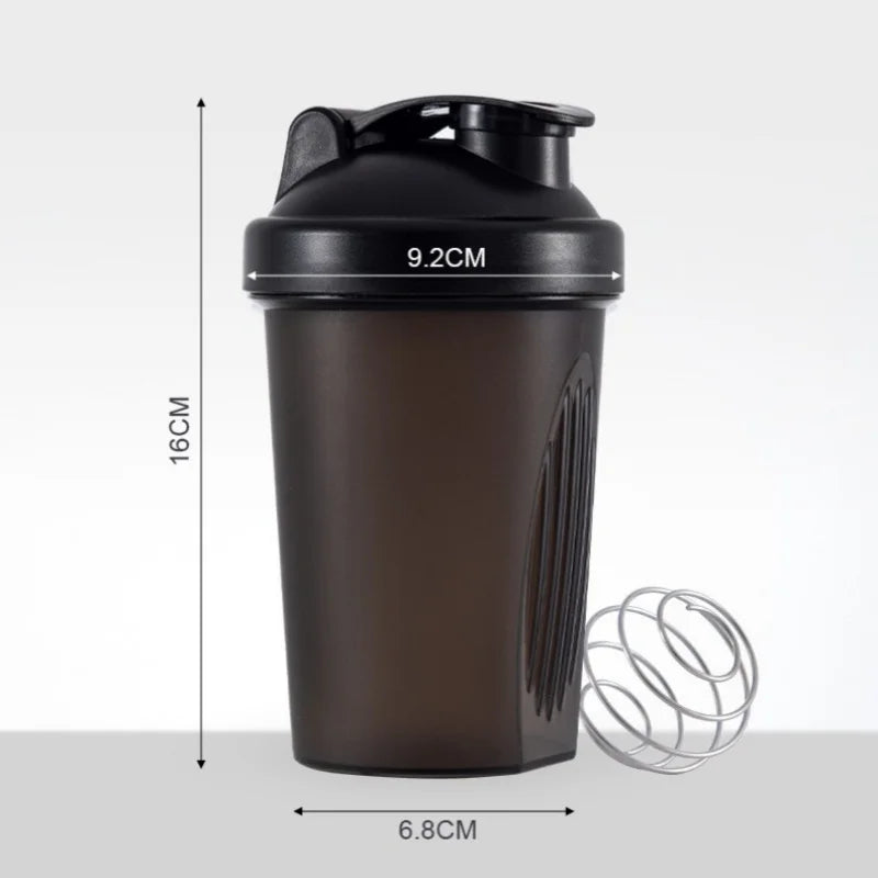 Shaker Bottles Sport Water Cups Whey Protein Powder Mixer Bottle Fitness Gym Shaker Outdoor Portable Plastic Drink Cup