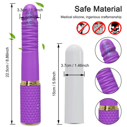 Sex Machine Telescopic Dildo Vibrator Automatic Up Down Massager G Spot Thrusting Retractable Vaginal Toy Female Masturbation