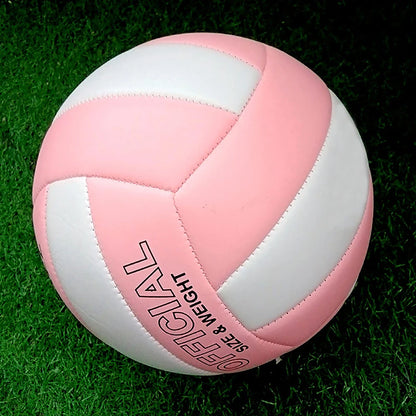 Soft Size 5 Volleyball Professional Training Match Game Ball for Youth Beginners Indoor Practice Ball Outdoor Beach Volleyball