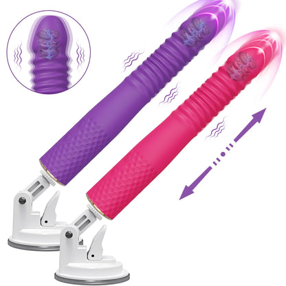 Sex Machine Telescopic Dildo Vibrator Automatic Up Down Massager G Spot Thrusting Retractable Vaginal Toy Female Masturbation