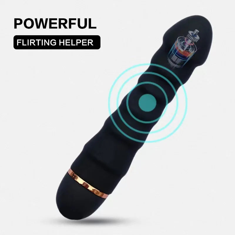 Wave Vibrator Female Masturbator Sex Massage Stick 20 Mode Adjustable Into Sex Toy Masturbation Stick Flirting Supplies