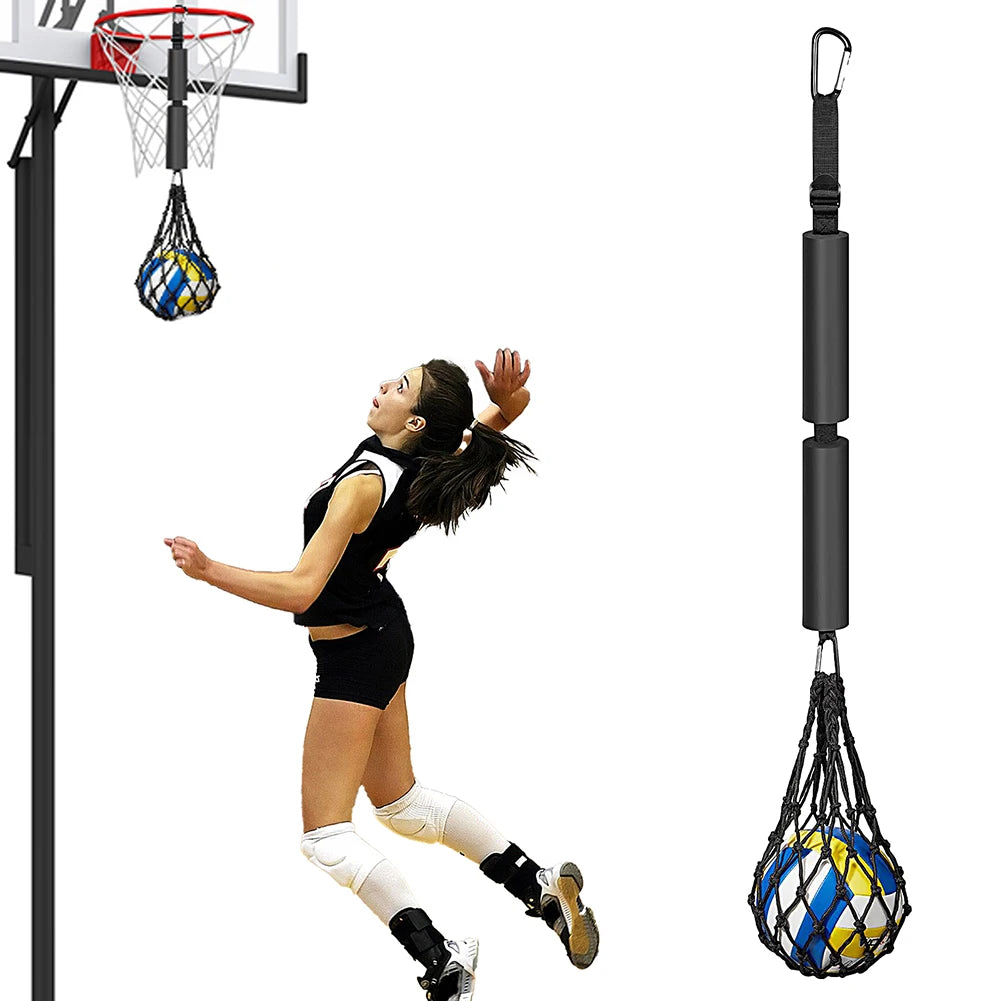 Volleyball Spike Trainer Volleyball Attack Trainer with Adjustable Belt Wear Resistant Indoor Outdoor Train Supplies