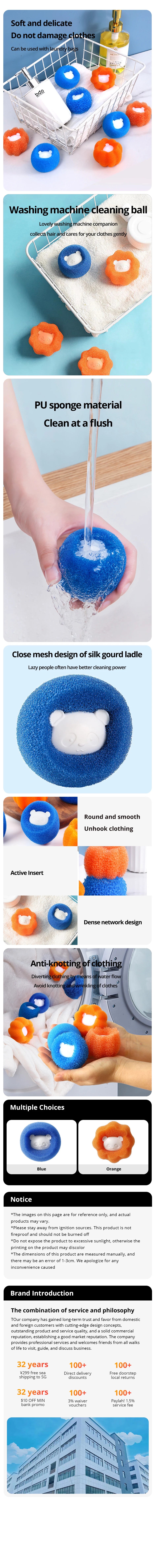 Laundry Ball Kit Hair Remover Pet Clothes Cleaning Dog Accessories Home Household Product Tool Removes Hairs Cat and Dogs