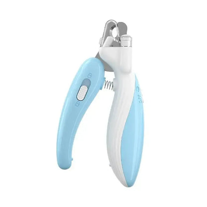 Pet Nail Clippers Dog Cat Nail Trimmer Labor-Saving Nail Clipper Convenient LED Electric Nail Grinder Dog Grooming Pet Scissors