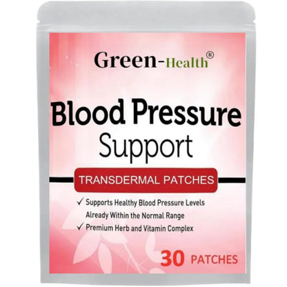 Blood Pressure Support Transdermal Patches -30 Patches One Month Supply