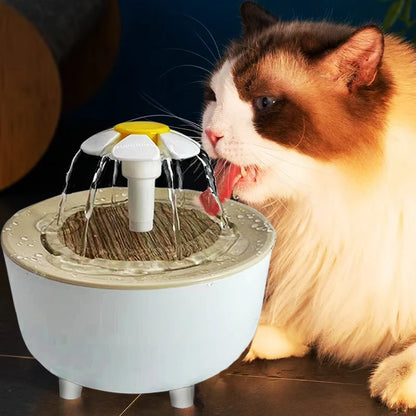 Pets Water Fountain Auto Filter USB Electric Mute Cat Drinker Bowl 1200mL Recirculate Filtring Drinker for Cats Water Dispenser