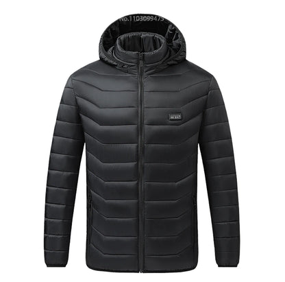 Self Heating Jacket Men Women 21 Areas USB Electric Heated Jacket Washed Ski Camping Hiking Winter Down Jacket Heated Clothing