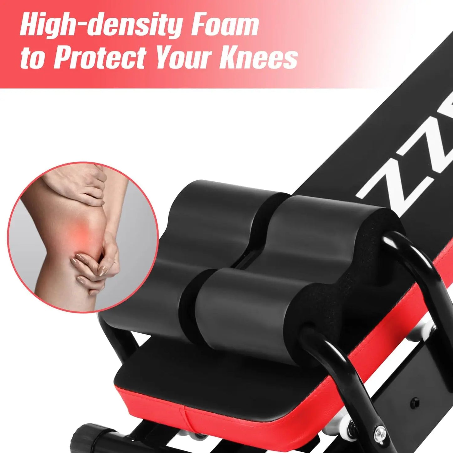 Machine, Ab Workout Equipment Machine for Stomach Workout Foldable Abdominal Trainer for Home Gym Adjustable Ab Exercise Bench