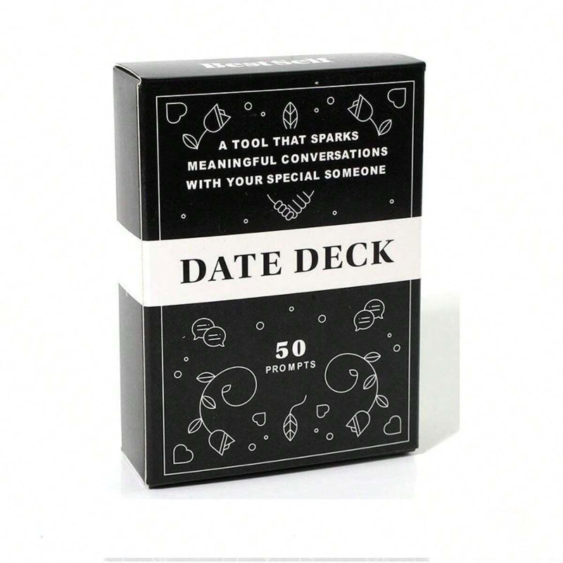 Fun And Meaningful Date Night Ideas, Romantic Couples Dating Cards, Bestself Date Deck Card Games-The Perfect Gift For Couples!