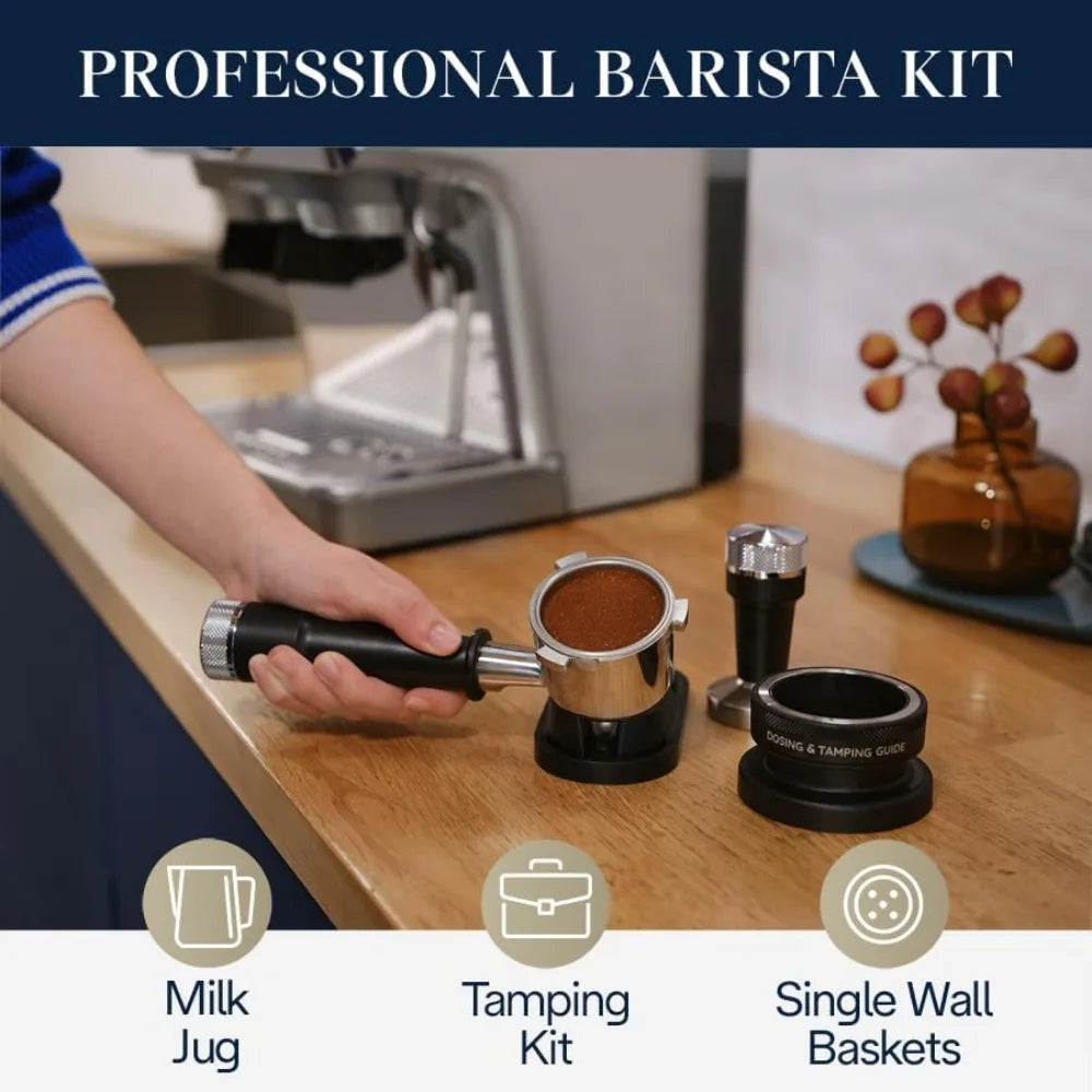 La Specialista Arte Evo Espresso Machine with Cold Brew, Manual Milk Frother, Barista Kit for Latte, Cappuccino,