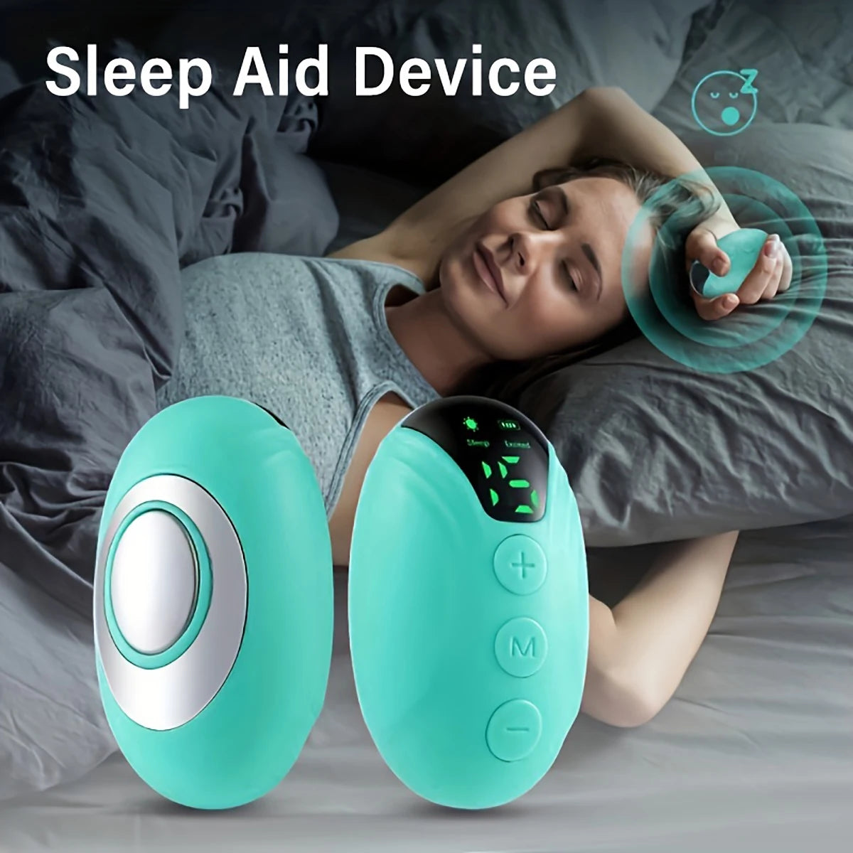 Smart Sleep Instrument Anxiety Relief Neuro Sleep Nerves Insomnia Soothe Device Healthy Pulse Stimulation Hand Held Sleeping