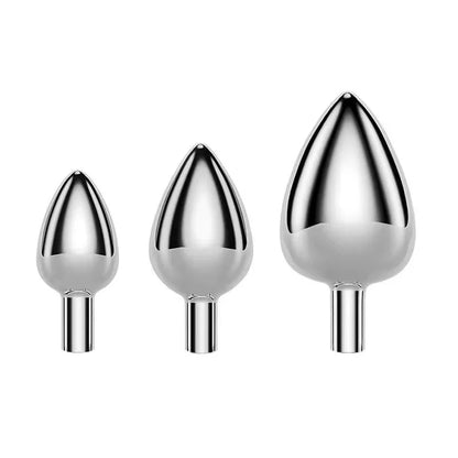 Metal Anchor Base Outdoor Women's Anal Plug Couple Adule Toy Stainless Steels Man  Butt Plug Trainer Adult Sex Anal Masturbator