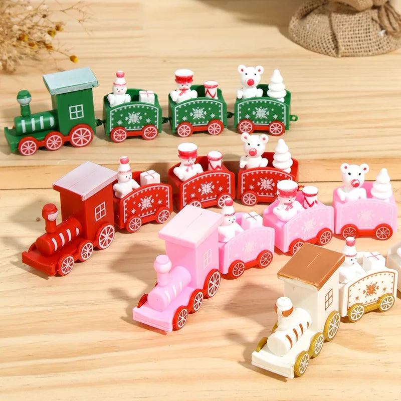 Christmas Train Decorations for Home. Christmas Ornament Xmas.