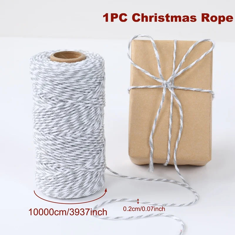 Christmas Wrapping String Rope Merry Christmas Decoration