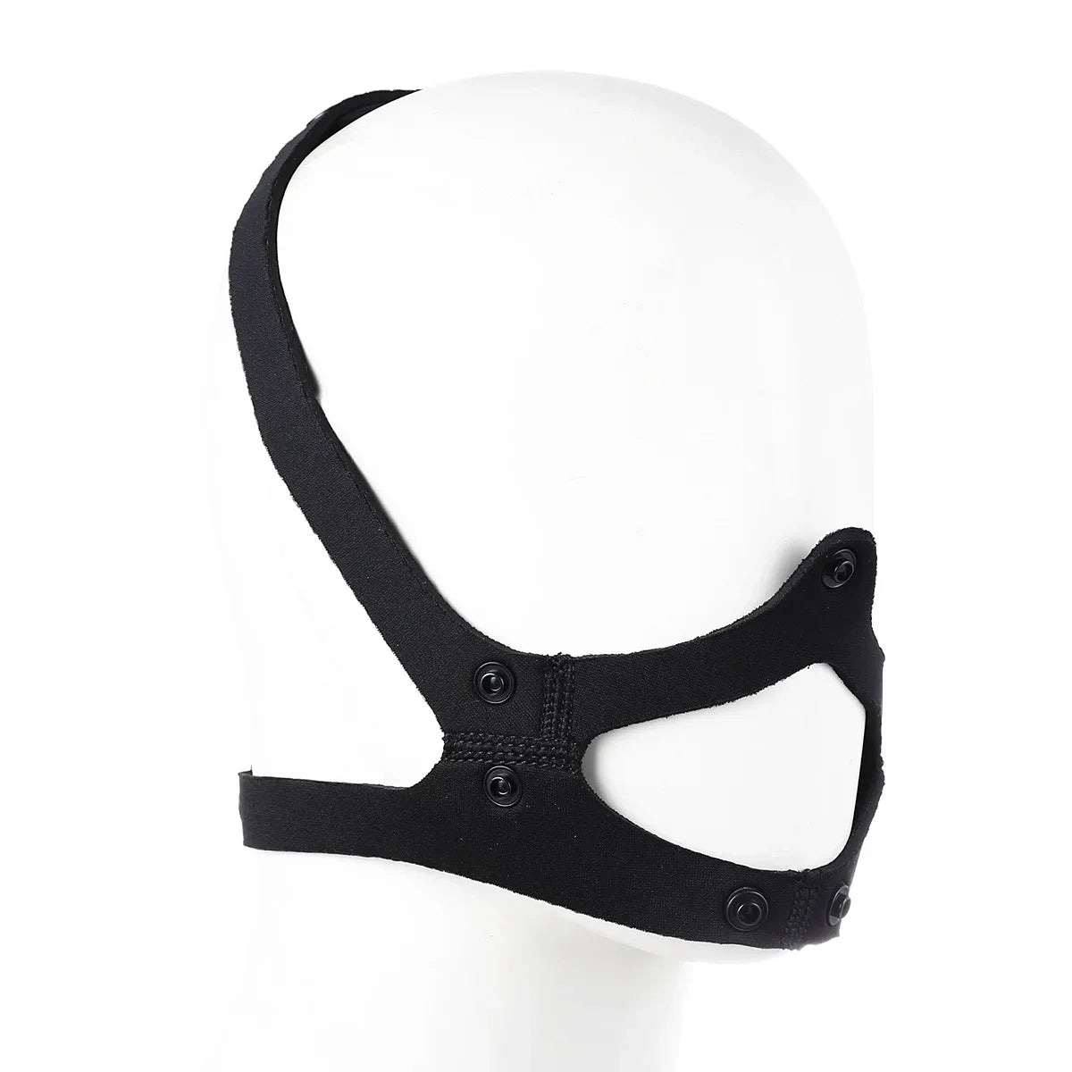 Detachable Mouth Gag Hood, Puppy Play Mask, BDSM Bondage Fetish Toys for Women Men