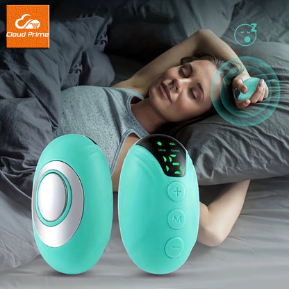 Smart Sleep Instrument Anxiety Relief Neuro Sleep Nerves Insomnia Soothe Device Healthy Pulse Stimulation Hand Held Sleeping