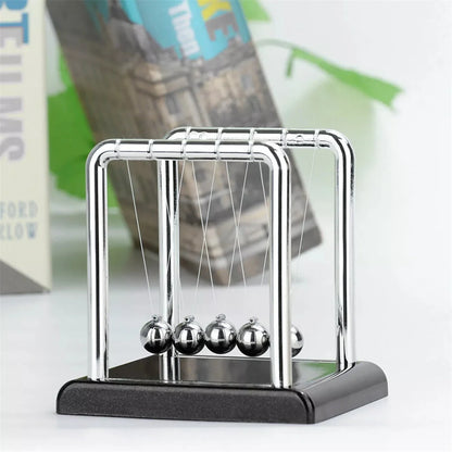 Newton's Cradle Balance Steel Ball Teaching Supplies Physics Science Pendulum Desktop Toys Stress Relief Gifts Home Decoration