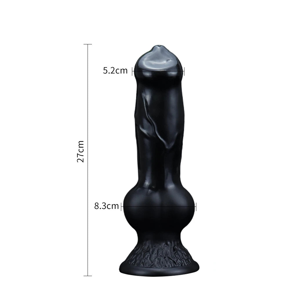 Realistic Huge Dog Knot Dildo Sex Toys for Women S/M/L/XL/XXL Animal Penis Anal Plug Prostate Soft Suction Cup Adult 18 Products