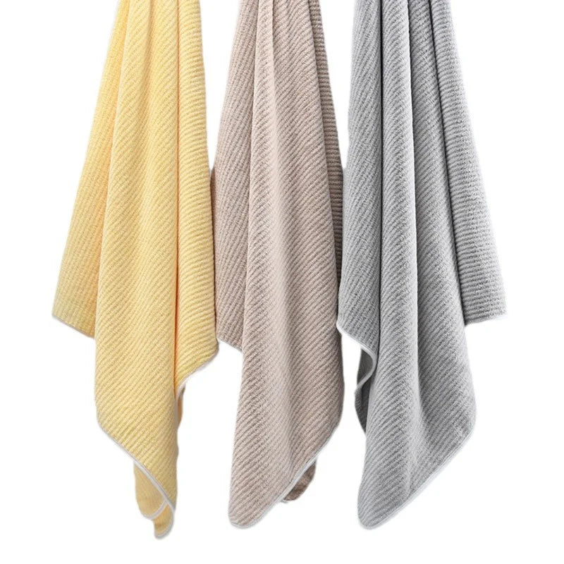 Thickened Bath Towels for The Body Microfiber Towel for Gym Sports Shower Robe for Spa Beath Home