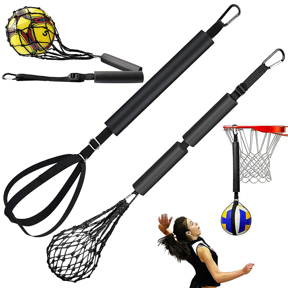 Volleyball Spike Trainer Volleyball Attack Trainer with Adjustable Belt Wear Resistant Indoor Outdoor Train Supplies