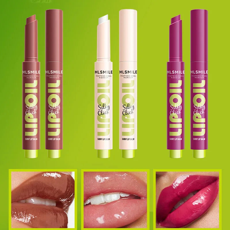 9 Colors Lip Rouge Shiny Lip Balm Long Lasting Waterproof Lip Gloss Lipstick for Women Makeup