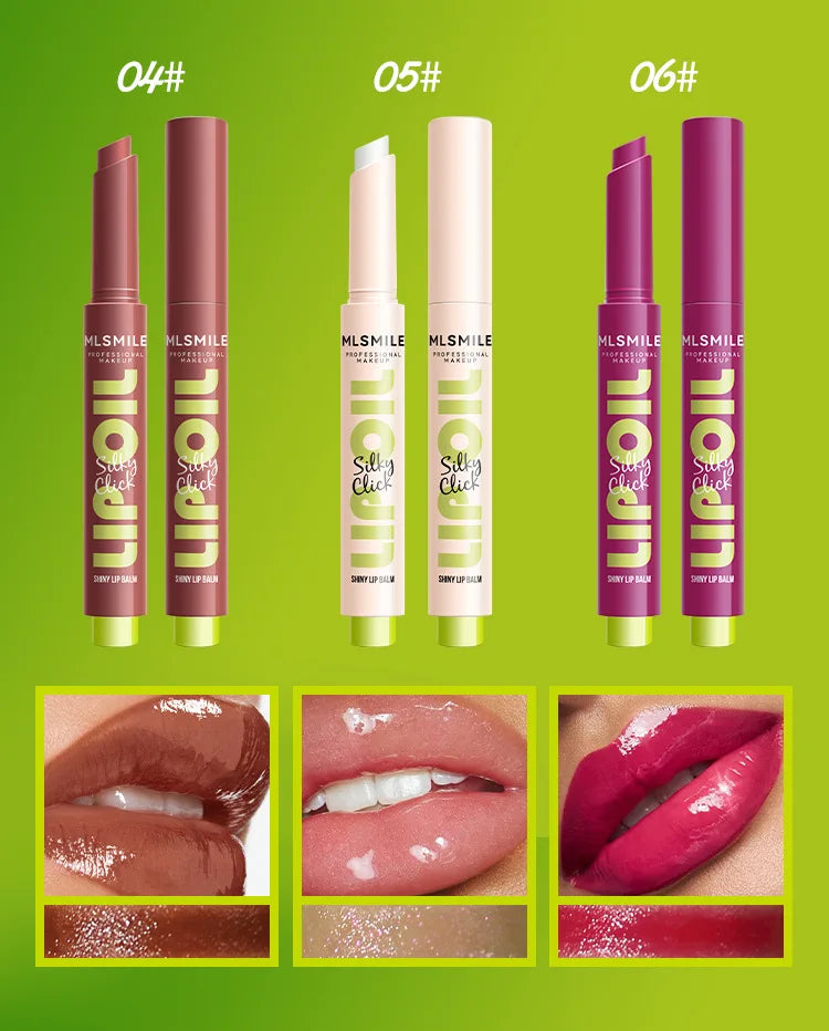 9 Colors Lip Rouge Shiny Lip Balm Long Lasting Waterproof Lip Gloss Lipstick for Women Makeup