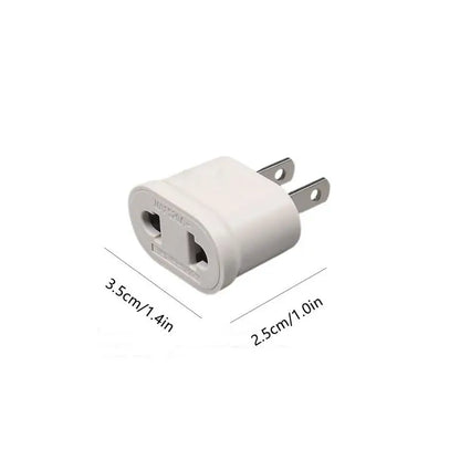 US EU Europe To US USA Power Converter Travel Adapter Charger Wall Plug Travel Converter Compact Conversion Plug