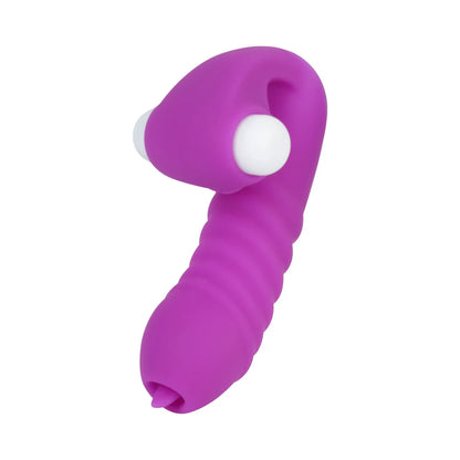 Finger Sleeve Vibrator Female Masturbator Clit Stimulate Tongue Licking Massager Erotic Exotic Accessories Sex Toys For Women 18