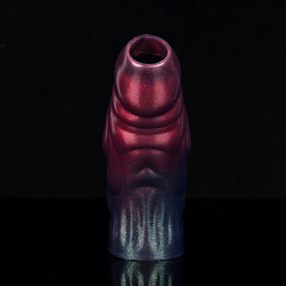 Penis Sleeve Cock Sleeve, reusable male penis extender & enlarger, used to enhance erection hardness & prolong ejaculation time