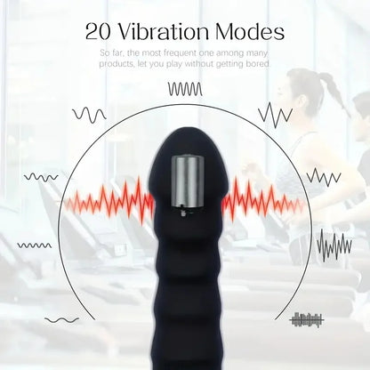 Wave Vibrator Female Masturbator Sex Massage Stick 20 Mode Adjustable Into Sex Toy Masturbation Stick Flirting Supplies