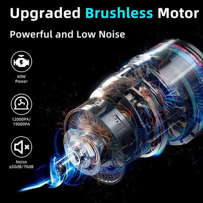 Bestseller 4500pa Handheld Vehicle Vacuum Cleaner Strong Suction Handheld Portable Auto Vacuum Home&Car