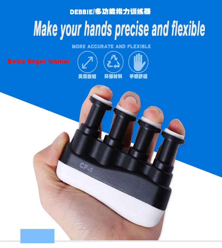 Finger Trainer Exerciser Hand Grip  Finger Piano Guitar Finger Sensitivity Strength Power Practice Trainers