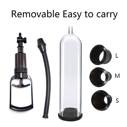 Powerful Electric Penis Vacuum Pump Dick Enlargement Extender Male Masturbator Air Pressure Device Pussy Pump 18+