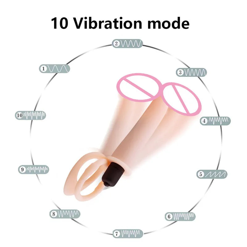 Double Penetration Silicone Sex Toys Dildo Vibrator Strap On Penis Butt Plug G Spot Prostate Massager Man Adult For Couples 18+