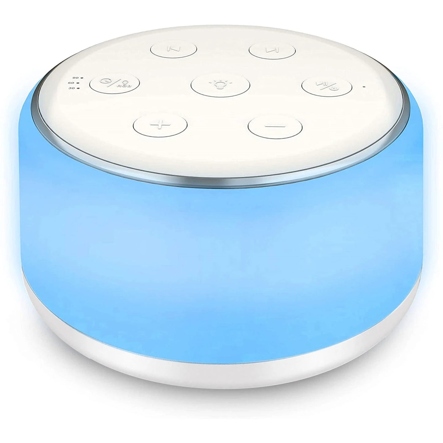 White Noise Machine Desktop Sleep Sound Machine for Baby Sleep Soother 7 Colors Night Lights 34 Soothing Sounds and Timer