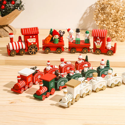 Christmas Train Decorations for Home. Christmas Ornament Xmas.