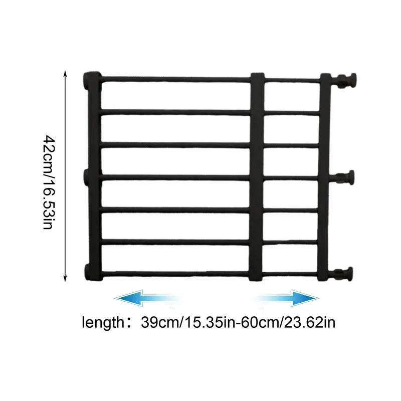 Retractable Pet Dog Gate Punch Free Puppy Fence Child Barrier Freestanding Dog Gates For Small Medium Dog Pet Cat Dog Fence Gate