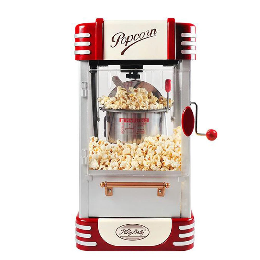 Household Small Hot Air Popcorn Maker Electric Popcorn Popper for Party