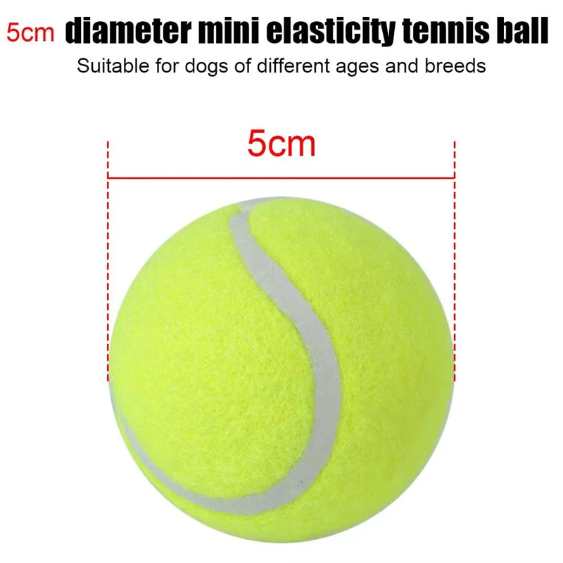 Dog Tennis Launcher Automatic Pet Dogs Chase Toy Mini Tennis Throwing Pinball Machine Fun Interactive Throw Rechargable Catapult