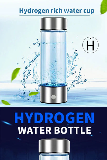 Hydrogen-Rich Water Cup Portable Electric Hydrogen Rich Water Generator Bottle Titanium Quality Filter Healthcare Water Cup USB