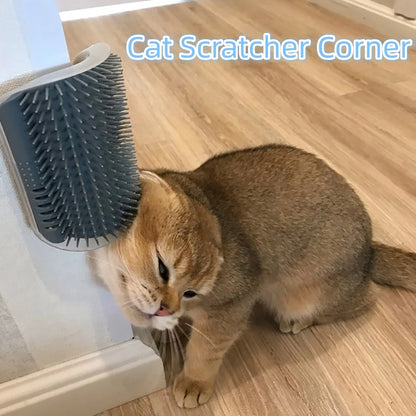 Cat Scratcher Massager for Cats Scratching Pets Brush Remove Hair Comb Grooming Table Dogs Kitten Care Royal Canin Accessories