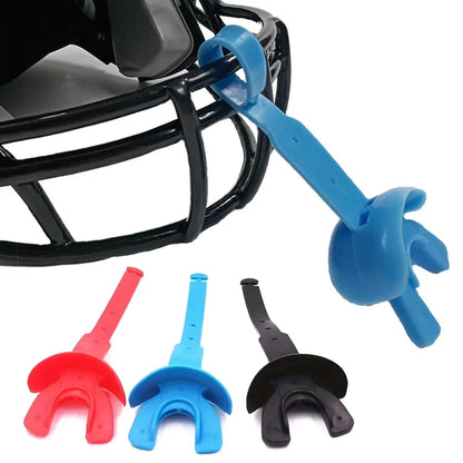 Football Mouthguard with Lip Protection Mouth Guard with Strap Mouth Protector Basketball, Karate, Rugby, Boxing Accessories