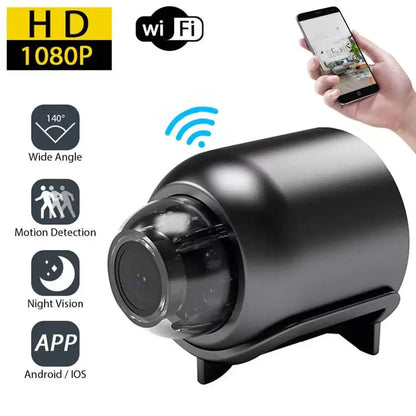 Mini Camera 1080P HD WiFi Wireless HD Night Vision Camera Home X5 Remote Camera Kids Pet Safety Monitoring No memory card