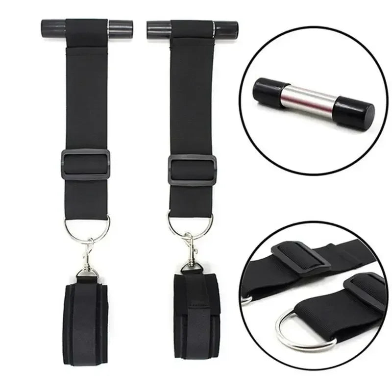 Shackles On The Door BDSM Bondage Restraint Sex Swing Hanging On Door Fetish Slave Adult Erotic Accessories Adult Sex Games