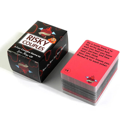 Risky Couples Super Fun Couples Game For Date Night 150 Spicy Dares  Questions For Your Partner Romantic Anniversary Card Game